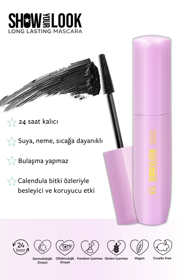 Show By Pastel Show Your Look 24H Long Lasting Mascara - Maskara - 9