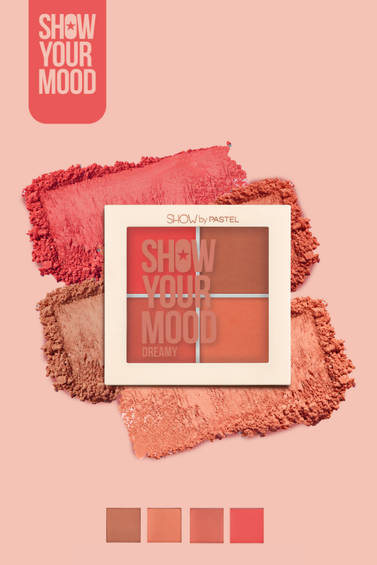 Show By Pastel Show Your Mood Blush Set - Allık Seti 442 Dreamy - 3