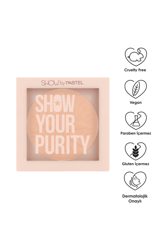 Show By Pastel Show Your Purity Powder - Pudra 101 Fair - 3