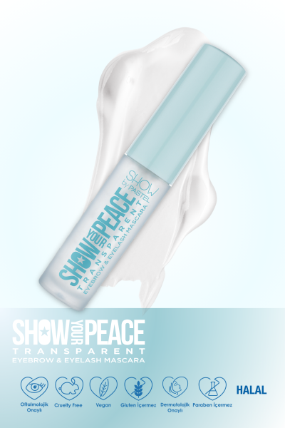 Show By Pastel Show Your Peace Transparent Eyebrow & Eyelash Mascara - Transparan Kaş ve Kirpik Maskarası - 7