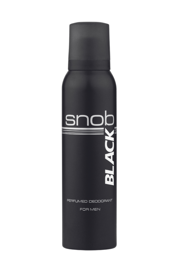 Snob Black Perfumed Deodorant For Men - 1