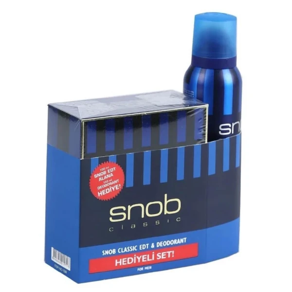 Snob Classic Edt+Deo Hediyeli Kofre