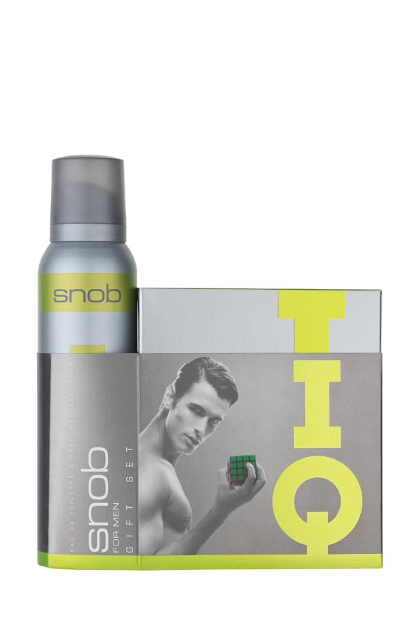 Snob IQ Edt + Perfumed Deodorant - Hediye Seti - 1